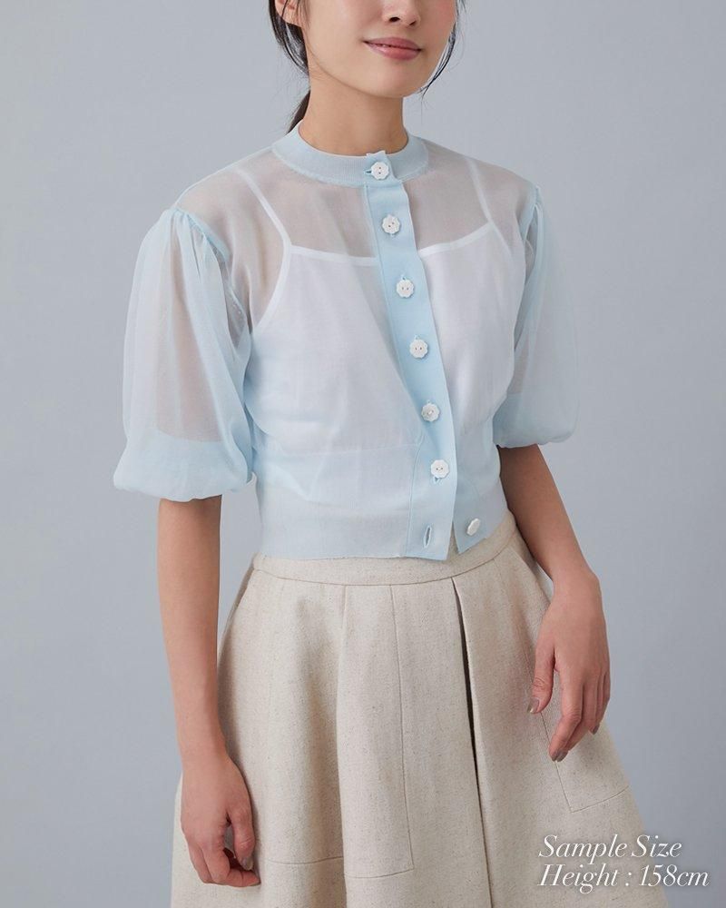 パール様 スタージュエリー パール ホワイトトパーズ ネックレス K10(YG