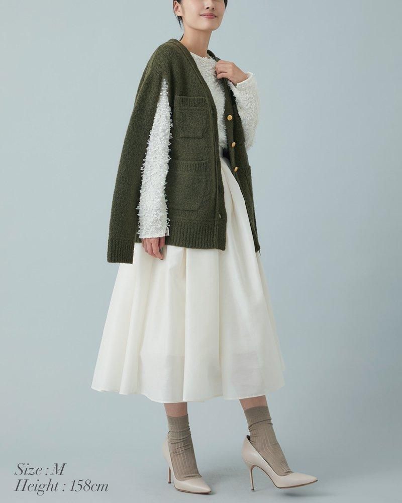 30%off】2WAYメルトンウールカーディガン(カーキ) - seventen 30%off】2WAYメルトンウールカーディガン(カーキ) - seventen