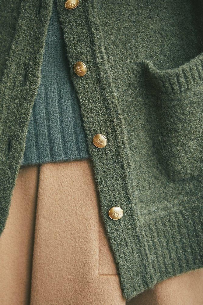 30%off】2WAYメルトンウールカーディガン(カーキ) - seventen 30%off】2WAYメルトンウールカーディガン(カーキ) - seventen