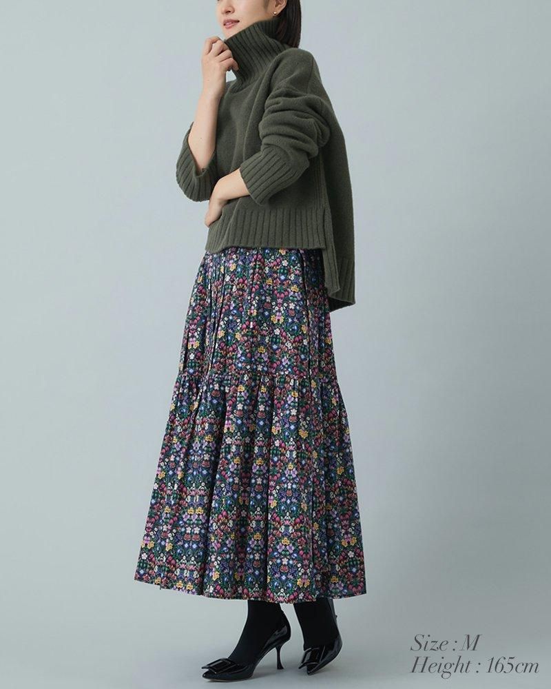 ベーシックタートルニットプルオーバー(エクリュ) - seventen