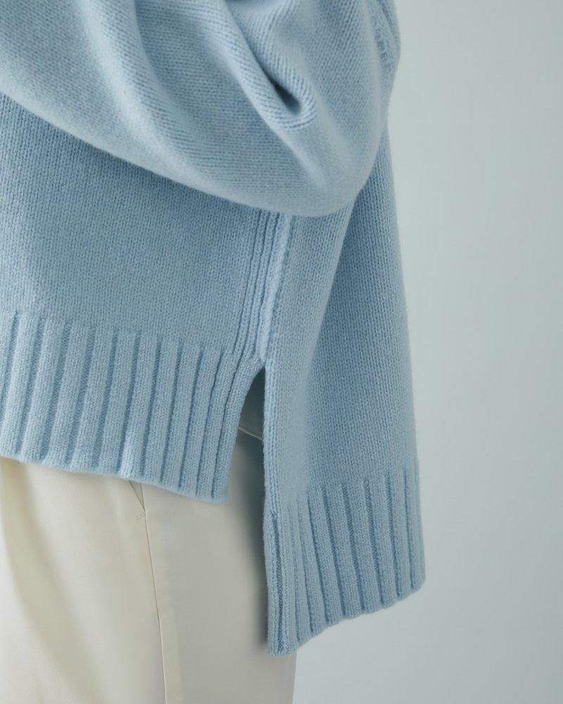 SEVEN TEN 定価3.1万 ベーシックタートルニットプルオーバー イエロー SEVEN TEN 定価3.1万 ベーシックタートルニットプルオーバー イエロー