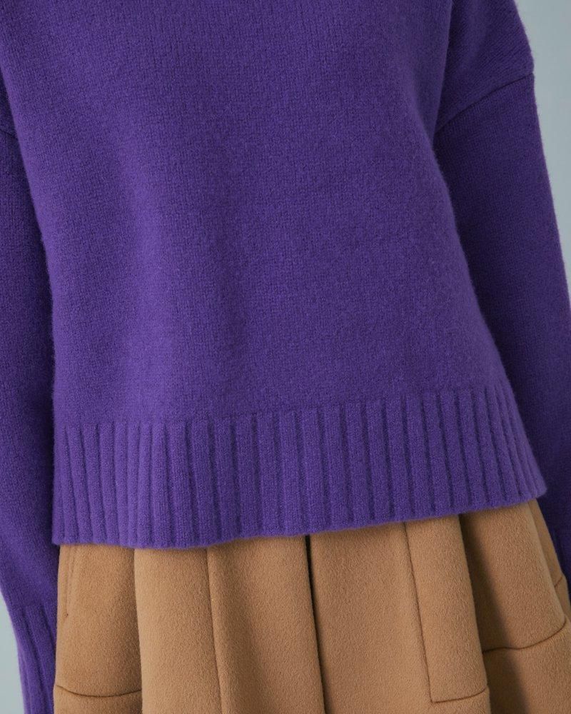 【商談中】seventen ベーシックタートルニットプルオーバー　エクリュ　s ベーシックタートルニットプルオーバー(エクリュ) - seventen