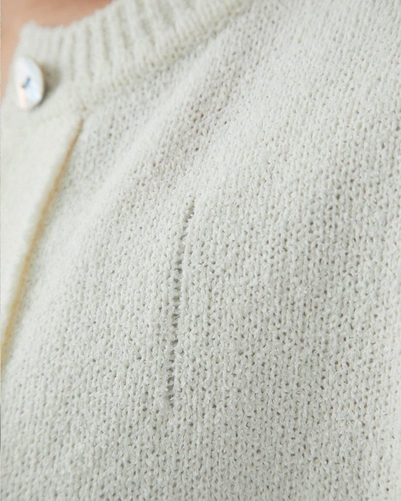 Evisen アート風カーディガン Evisen Skateboards EVISEN EVIJO MOHAIR CARDIGAN エビセン