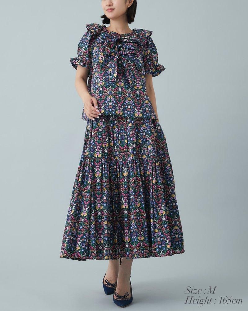再入荷】プリーツタックスカート(マルチ) - seventen