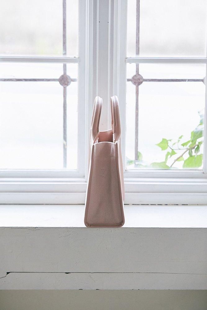 再入荷】ワンポイント刺繍トートバッグ(ピンク/ミニ) - seventen