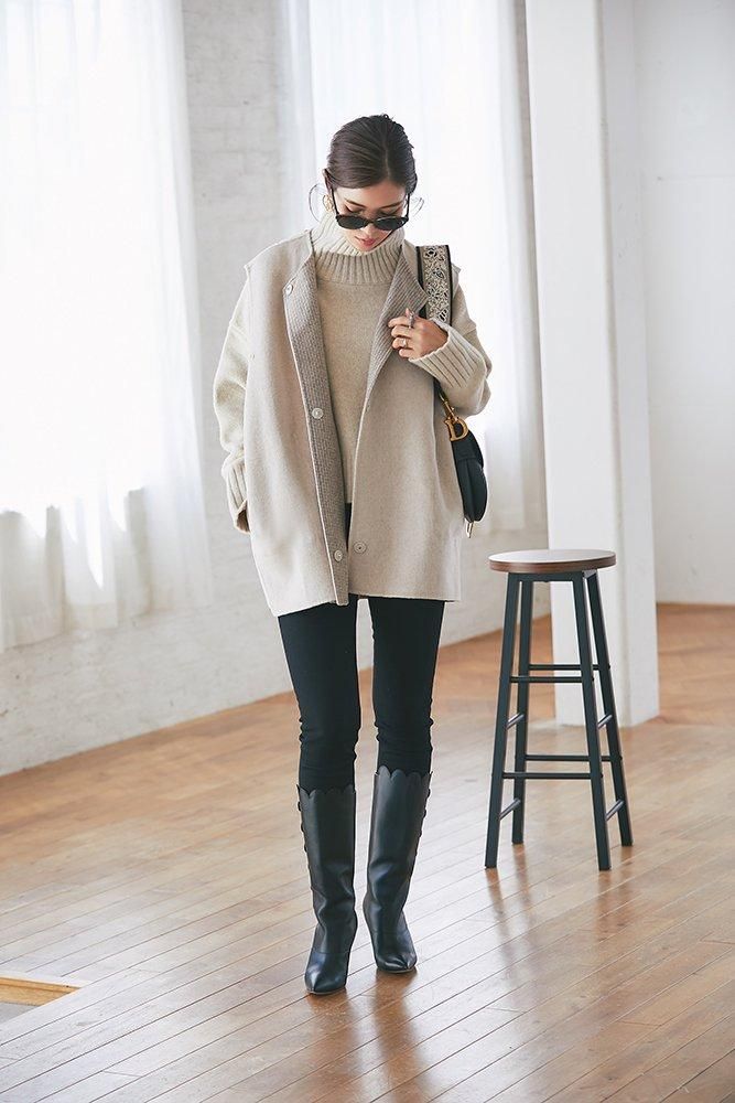 FEATURE- Reversible 3way Fur Gilet｜seventen