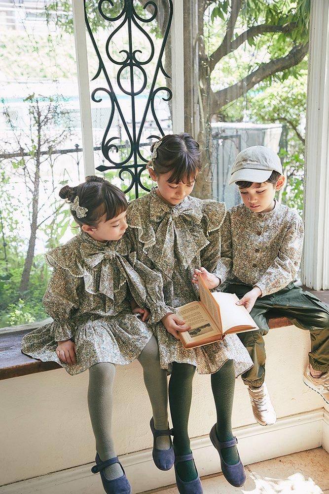 20％off】スクワロルプリントKIDSワンピース(アイボリー) - seventen