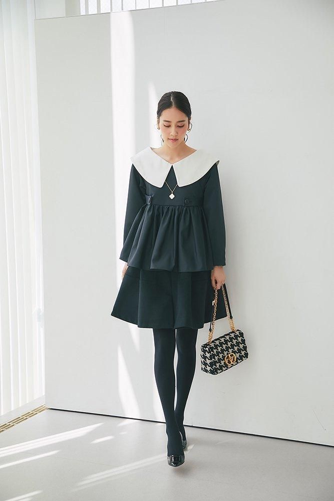 の 人気アイテムランキング 20％off】ビッグカラーブラウス(ブラック) seventen - シャツ/ブラウス(半袖/袖なし)