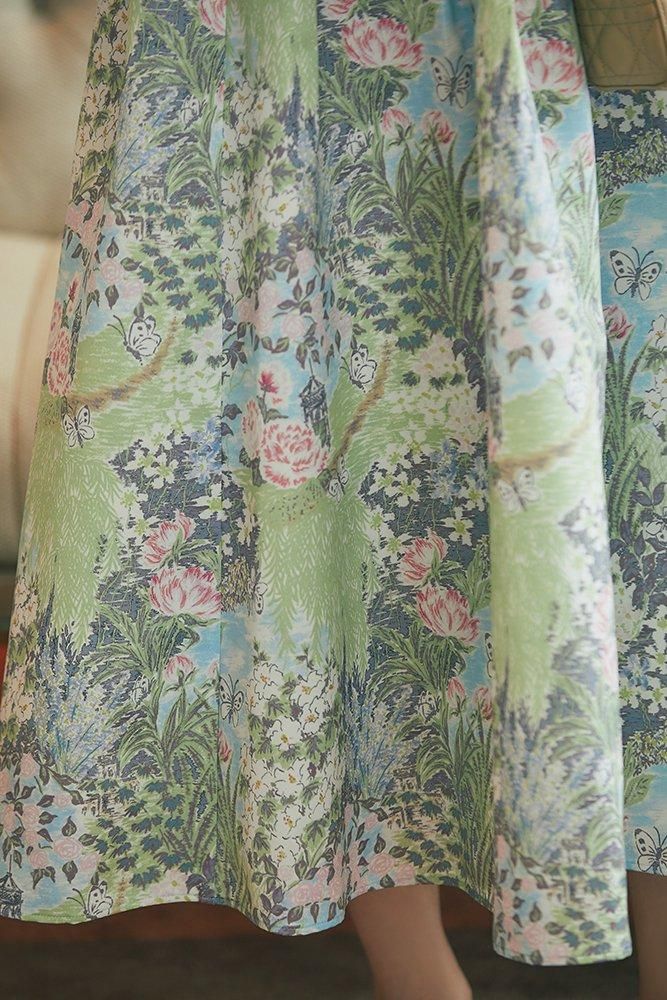 KEITA MARUYAM × SEVEN TEN by MIHO KAWAHITO 庭園プリント