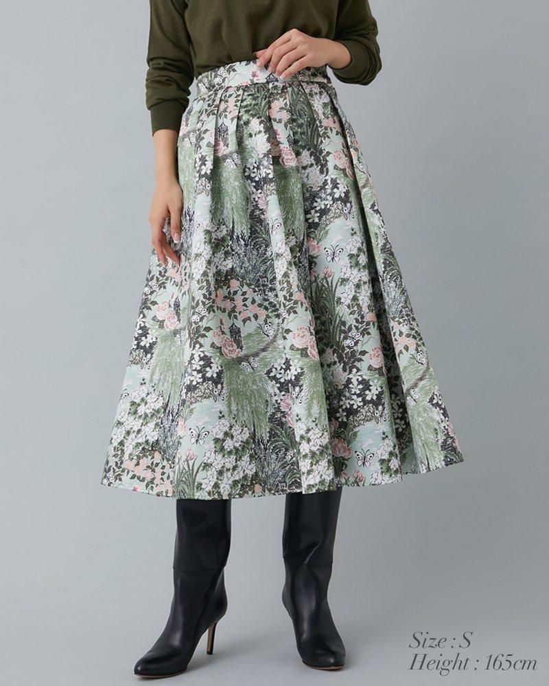 新品 seventen by kawahito miho プリーツスカート