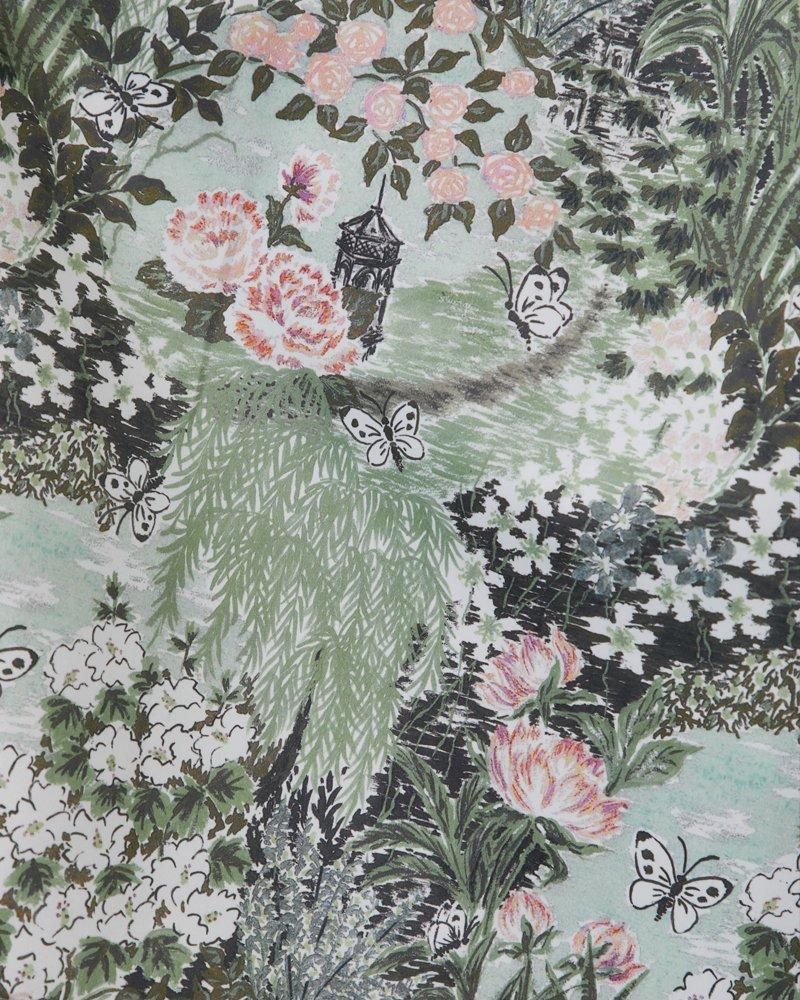 KEITA MARUYAM × SEVEN TEN by MIHO KAWAHITO 庭園プリント KEITA MARUYAM × SEVEN TEN by MIHO KAWAHITO 庭園プリント