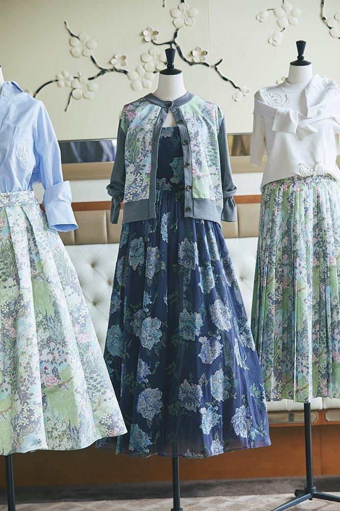 KEITA MARUYAM × SEVEN TEN by MIHO KAWAHITO 庭園プリント KEITA MARUYAM × SEVEN TEN by MIHO KAWAHITO 庭園プリント