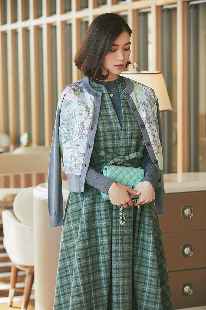 Midorikawa / Crewneck thermal cardigan-Midorikawaの通販EQUAL