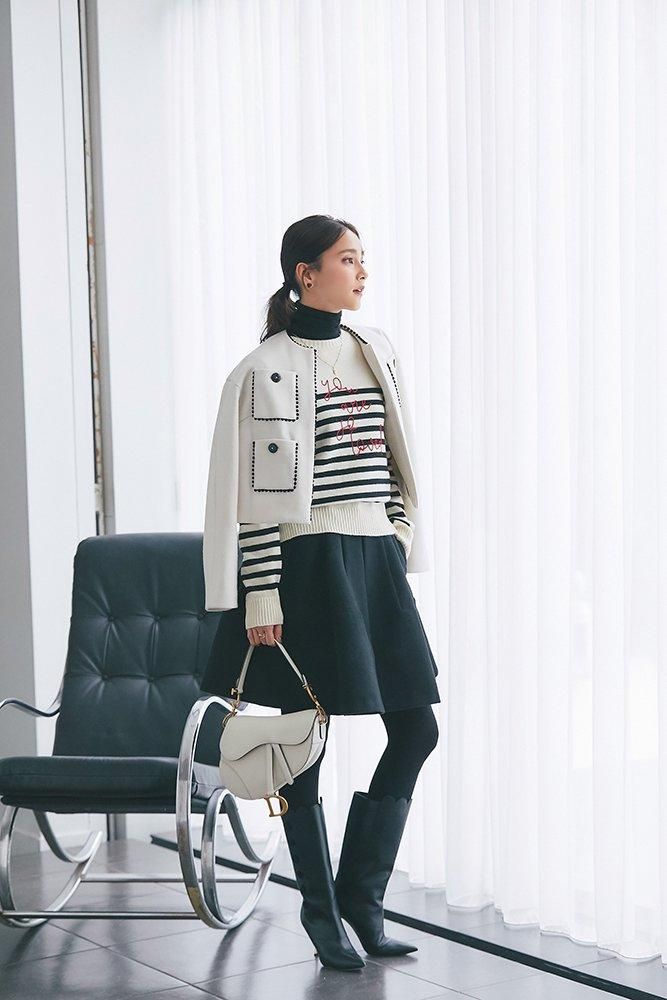 【完売】新品タグ付seventen ウールハイウェストフレアキュロットBLACK ウールハイウエストフレアキュロット(ブラック) - seventen