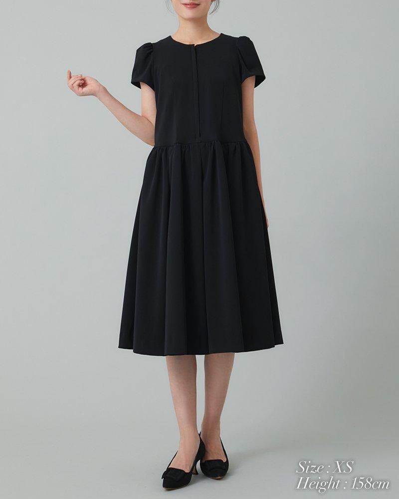 新品未使用 ヤマダヤ FENNEL ギャザースリーブポンチワンピース ギャザースリーブポンチワンピース - FENNEL - FENNEL｜YAMADAYA