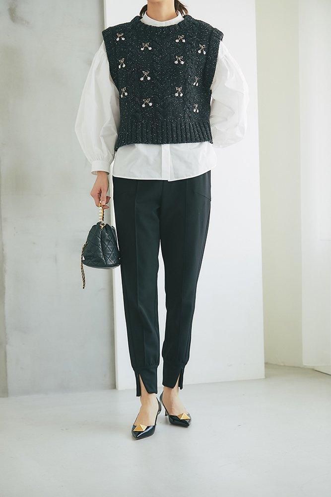 ジョガーパンツ(ブラック) - seventen