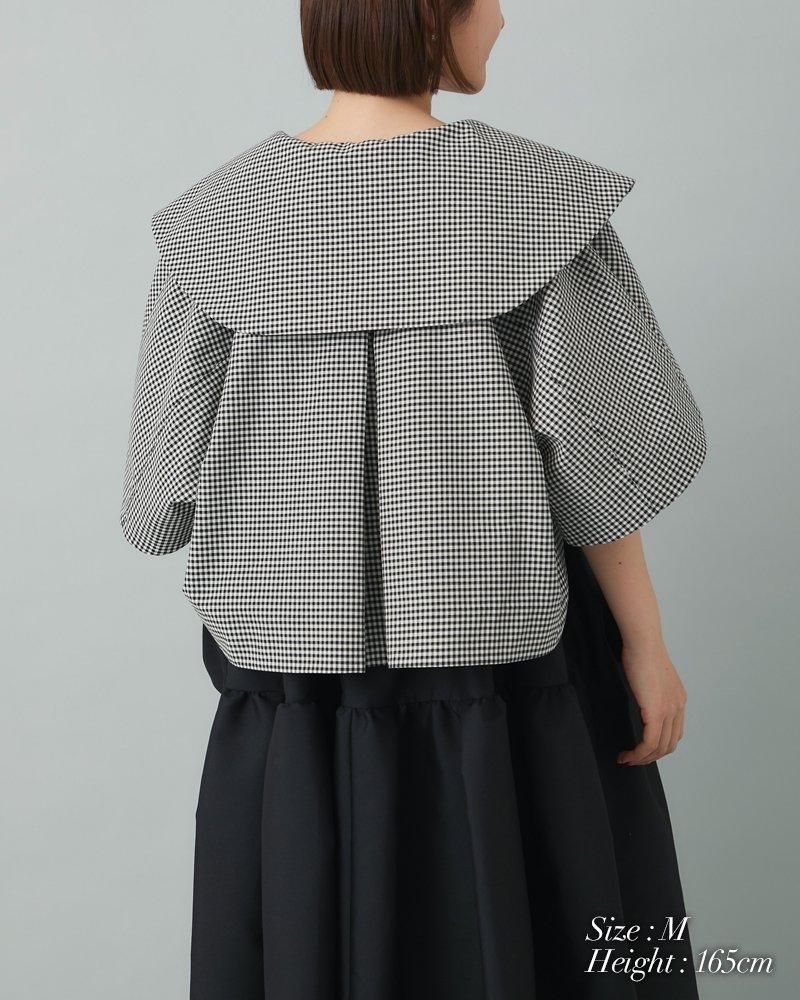 春物・新品】カーブアシメショートジャケット