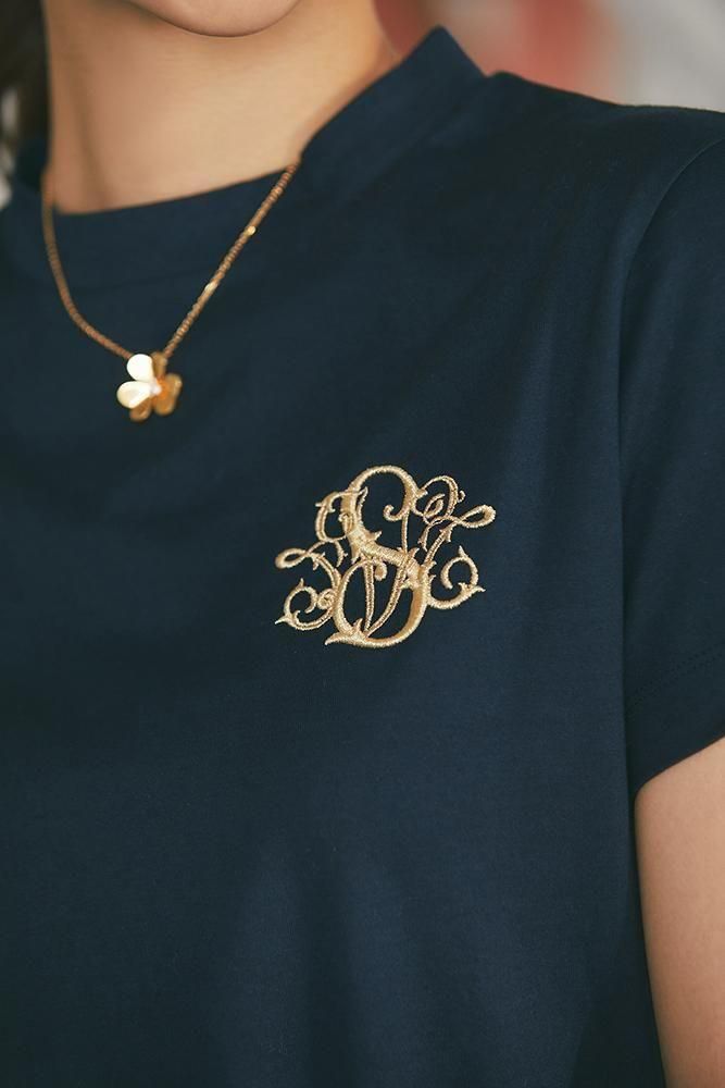 予約】【6月下旬~7月上旬頃配送】SVT刺繍Tシャツ(ネイビー 予約】【6月下旬~7月上旬頃配送】SVT刺繍Tシャツ(ネイビー