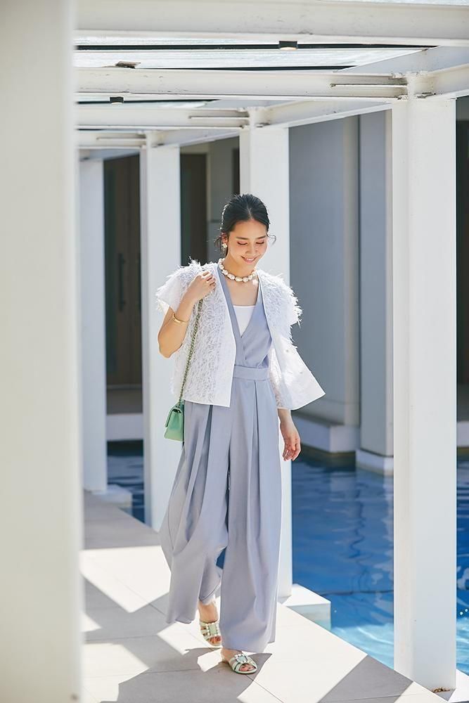 セパレート2WAYオールインワン(ライトブルー) - seventen