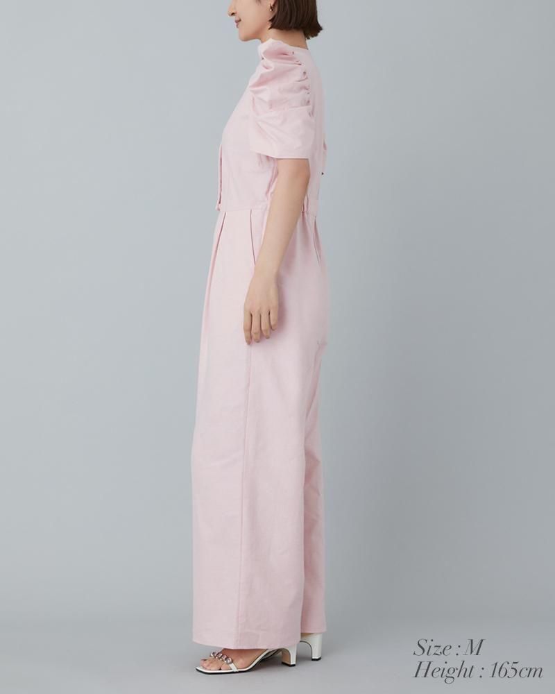 新品　seventen ダブルボタンオールインワン(ギンガム) ダブルボタンオールインワン(ギンガム) - seventen