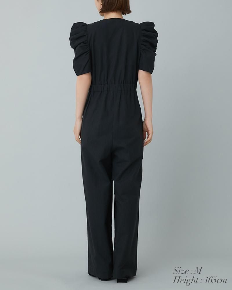 新品　seventen ダブルボタンオールインワン(ギンガム) ダブルボタンオールインワン(ギンガム) - seventen