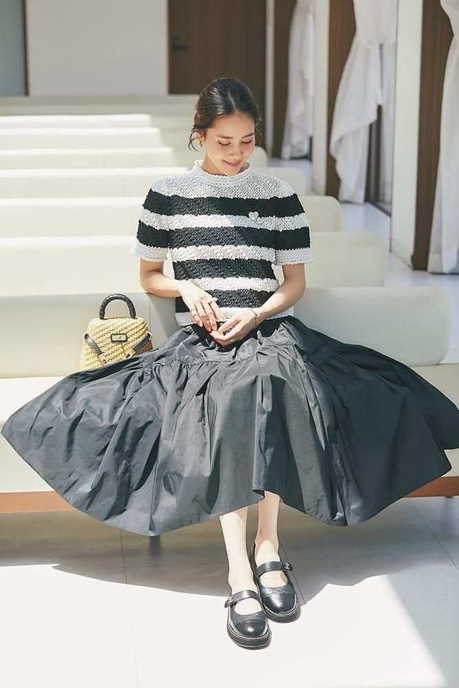 サマークロシェニット(ボーダー) - seventen