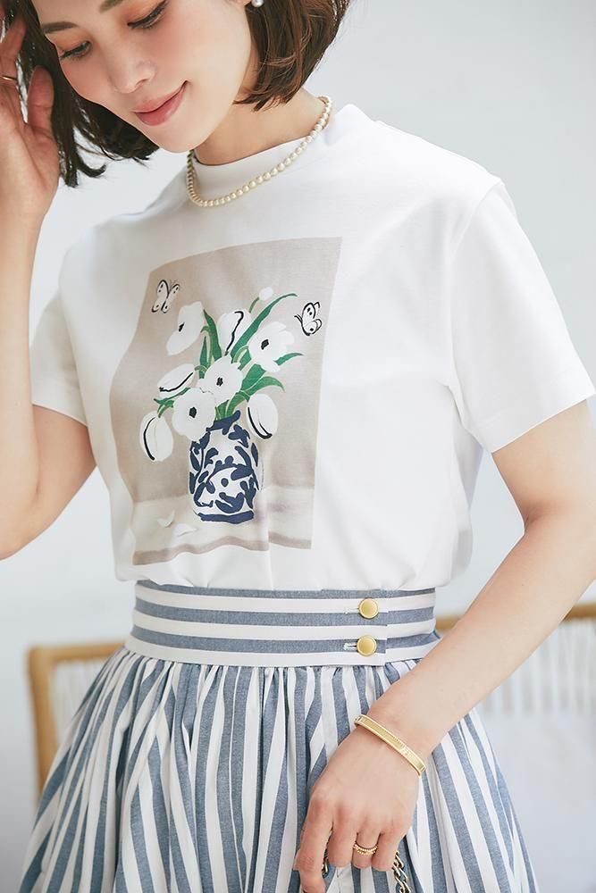 セブンテン　アートプリントシャツ Sサイズ　11月末で取消！売り切りSALE アートプリントTシャツ(ブラック) - seventen