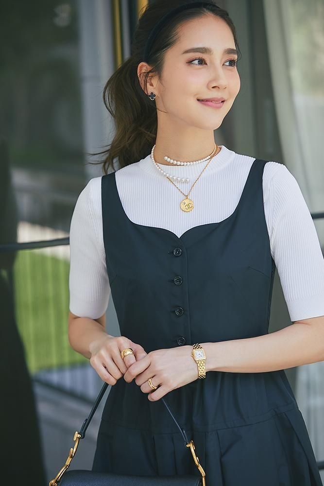 ソフトボーンワンピース(ブラック) - seventen