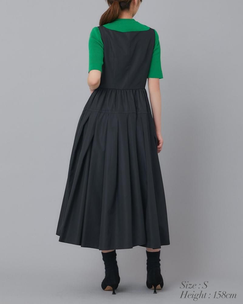 ソフトボーンワンピース(ブラック) - seventen