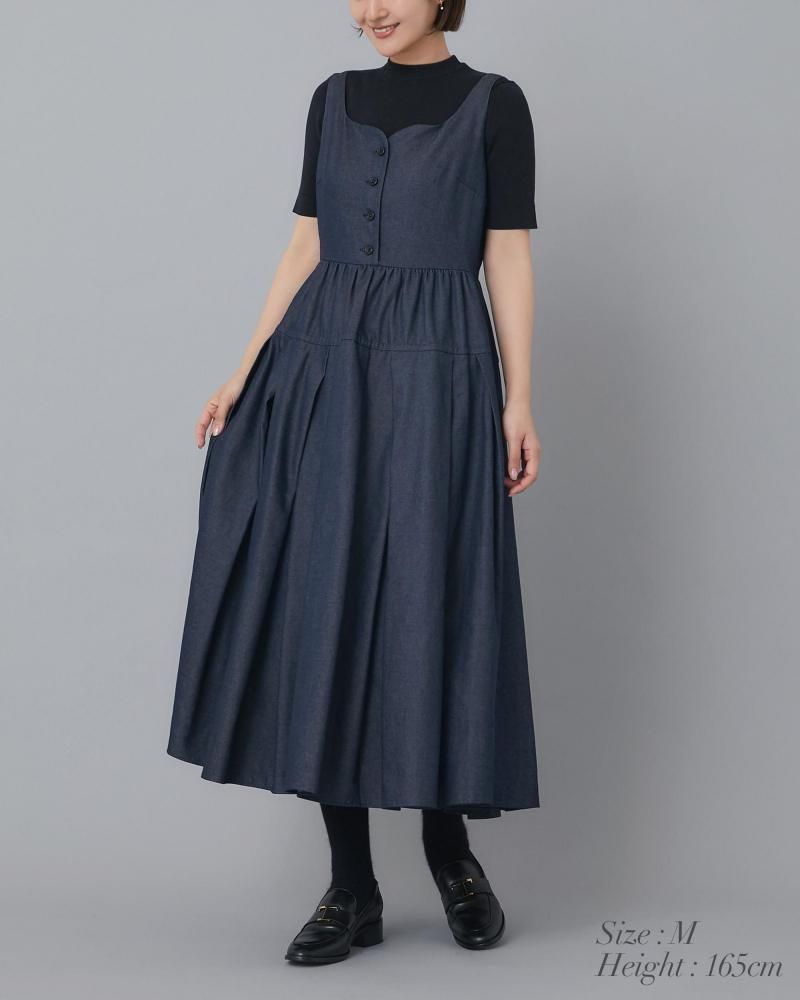 ソフトボーンワンピース(ブラック) - seventen