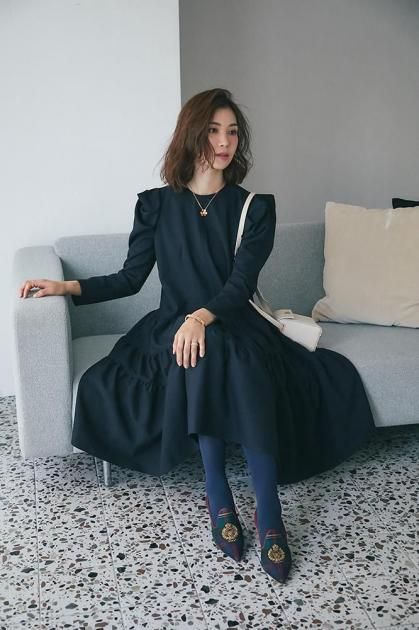 4/12までSEVENTEN byKawahitomiho ボタニカルワンピース ボタニカルプリントドレス -seventen-