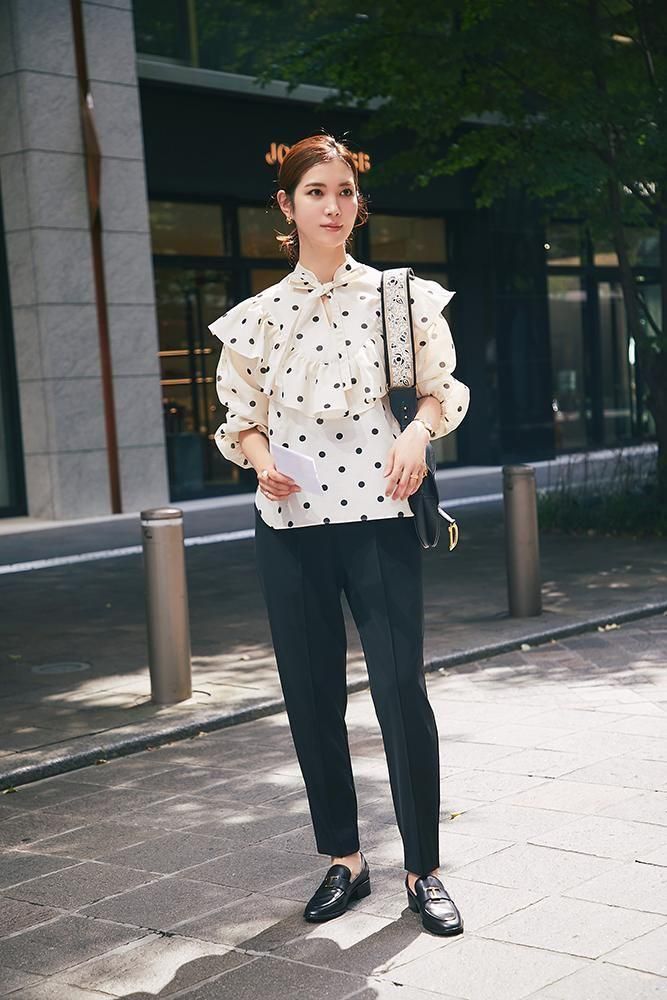 値下げ新品未使用　セブンテンバイミホカワヒト　シアードットブラウス(アイボリー) シアードットブラウス(アイボリー) - seventen