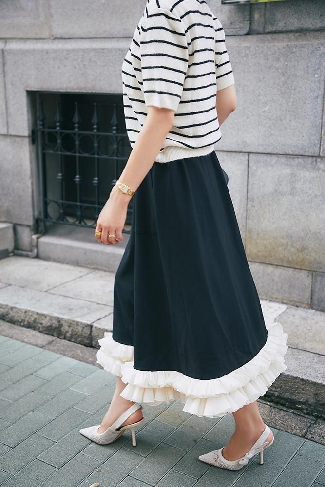 VIVIENNE TAM フリルデザインスカート サイズ0 VIVIENNE TAM フリルデザインスカート サイズ0 楽天市場