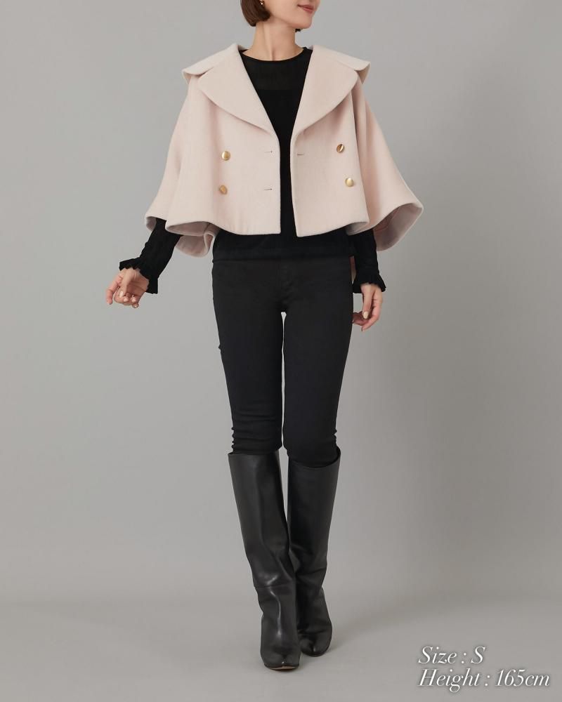 ベロアタッチシアートップス(オフホワイト) - seventen