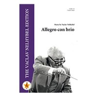 (楽譜) アレグロ・コン・ブリオ / 作曲：ヴァーツラフ・ネリベル (吹奏楽)(フルスコアのみ) 