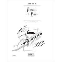 (楽譜) ファンタジーとロンド / 作曲：カール・マリア・フォン・ウェーバー (クラリネット＆ピアノ)