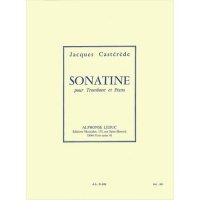 (楽譜) トロンボーンとピアノのためのソナチネ / 作曲：ジャック・カステレード(トロンボーン＆ピアノ)