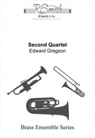 (楽譜) 金管四重奏曲　第2番 / 作曲：エドワード・グレッグスン (金管4重奏)