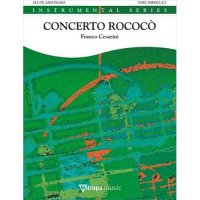 (楽譜) コンチェルト・ロココ / 作曲：フランコ・チェザリーニ (フルート＆ピアノ)
