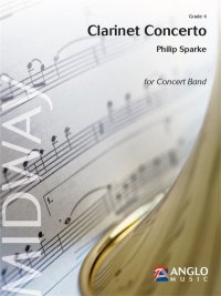 (楽譜) クラリネット協奏曲 / 作曲：フィリップ・スパーク (吹奏楽)(スコア+パート譜セット) 