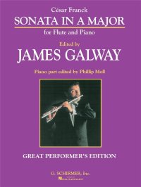 (楽譜) ソナタ イ長調 / 作曲:セザール・フランク 校訂:ジェイムズ・ゴールウェイ (フルート&ピアノ)