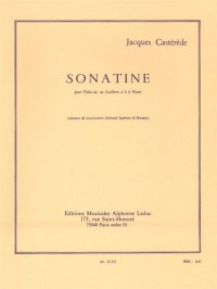 (楽譜) チューバ・ソナチネ / 作曲：ジャック・カステレード (テューバ＆ピアノ)