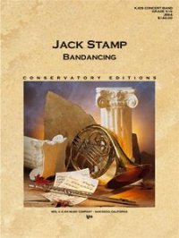 (楽譜) バンダンシング / 作曲：ジャック・スタンプ (吹奏楽)(スコア+パート譜セット) 
