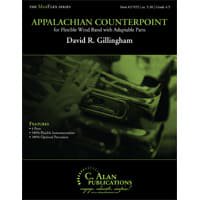(楽譜) アパラチアン・カウンターポイント / 作曲：D.ギリングハム (フレキシブル4パート+打楽器)