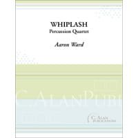 (楽譜) ウィップラッシュ / 作曲：アーロン・J・ワード (打楽器4重奏)