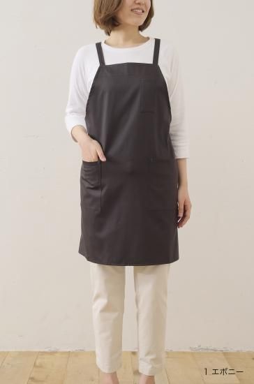 ツイルクロスエプロン - l'atelier-nuuit online store