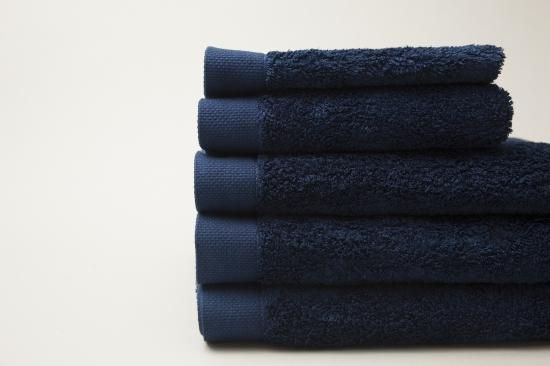 Bath Towel 本藍手染め濃紺タオル - MORALTEX OnlineShop