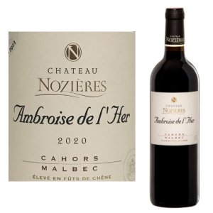 【高評価獲得ワイン】カオール　アンブロワーズ・ド・レアー　赤　2020 Cahors Ambroise de l'Her Red | シャトー・ノジエール Chateau Nozieres