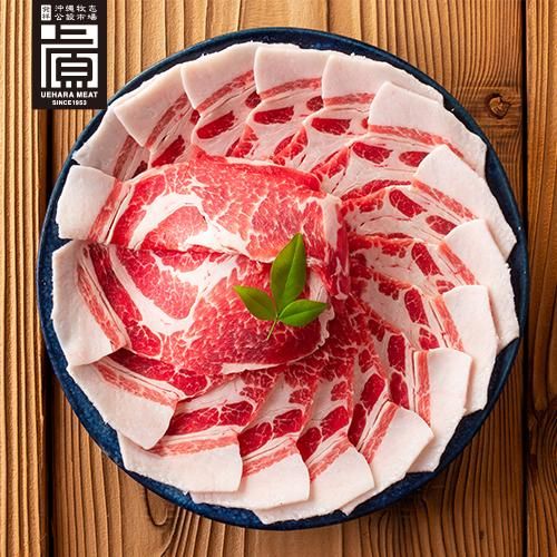 沖縄県産あぐー肩ロース|しゃぶしゃぶ用 - 牧志公設市場発祥上原
