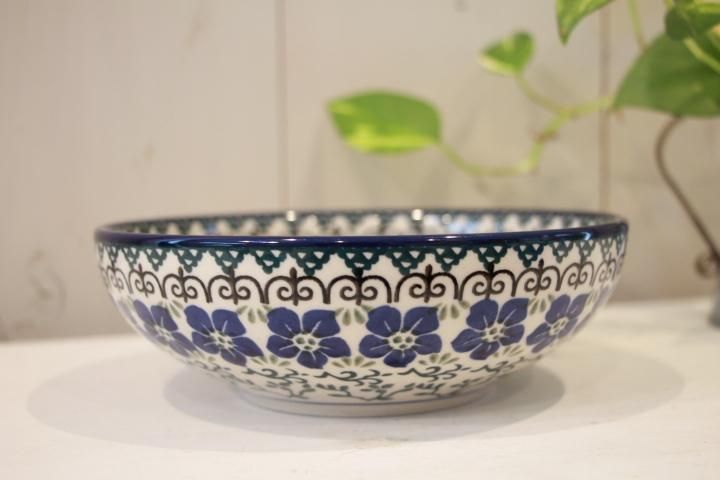 激安 超特価商店街  Polish Potteryポーリッシュ フルーツ ポタリー/サラダボウル 皿・プレート